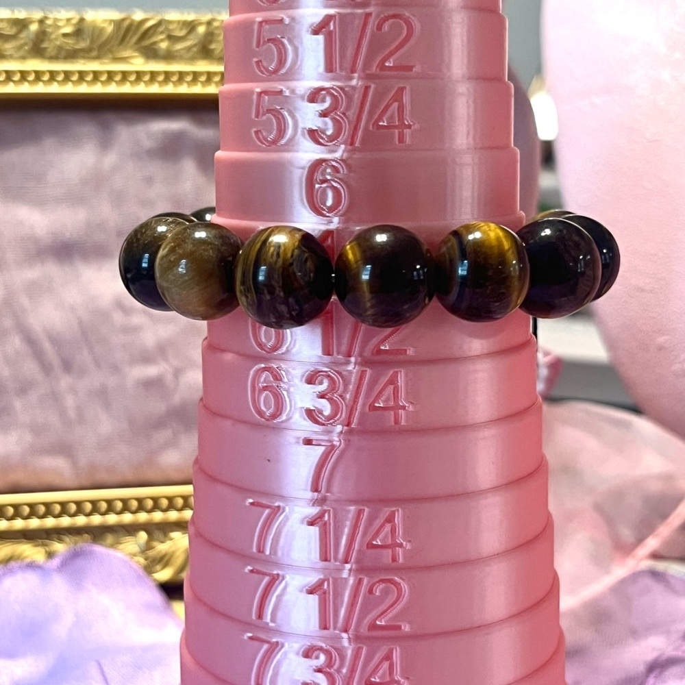 Tiger's Eye Beaded adjustable Bracelet